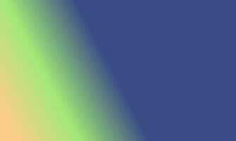 Design simple navy blue,peach and green gradient color illustration background photo