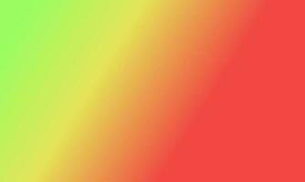 Design simple green,yellow and red gradient color illustration background photo