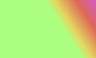 Design simple green,red,yellow and pink gradient color illustration background photo