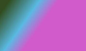 Design simple army green,cyan and pink gradient color illustration background photo