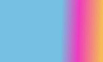 Design simple orange,blue and pink gradient color illustration background photo