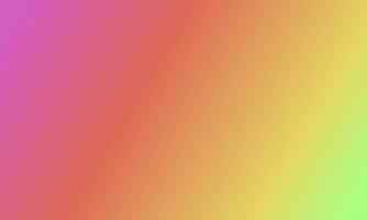 Design simple green,red,yellow and pink gradient color illustration background photo