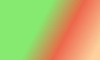 Design simple peach,green and red gradient color illustration background photo