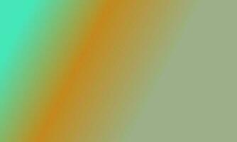 Design simple sage green,cyan and orange gradient color illustration background photo