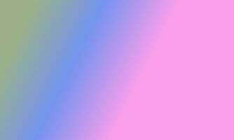 Design simple sage green,blue and pink gradient color illustration background photo