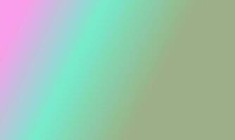 Design simple sage green,cyan and pink gradient color illustration background photo
