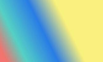 Design simple Cyan,red,yellow and blue gradient color illustration background photo