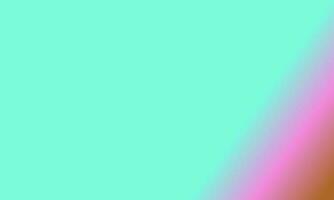 Design simple cyan,brown and pink gradient color illustration background photo