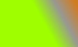Design simple highlighter green,orange and grey gradient color illustration background photo