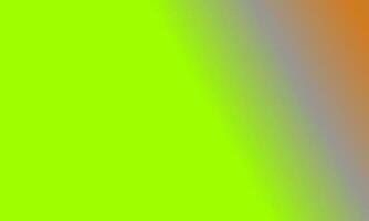 Design simple highlighter green,orange and grey gradient color illustration background photo