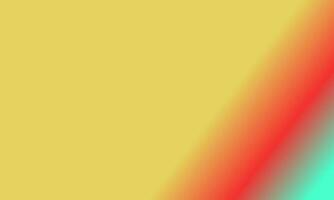 Design simple cyan,red and yellow gradient color illustration background photo