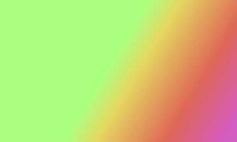Design simple green,red,yellow and pink gradient color illustration background photo