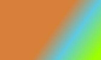 Design simple highlighter green,blue and orange gradient color illustration background photo