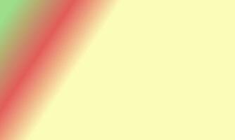 Design simple pastel yellow,red and green gradient color illustration background photo