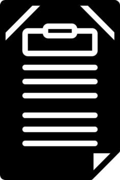 solid icon for title vector