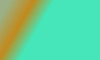 diseño sencillo sabio verde, cian y naranja degradado color ilustración antecedentes foto