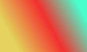 Design simple cyan,red and yellow gradient color illustration background photo