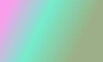 Design simple sage green,cyan and pink gradient color illustration background photo