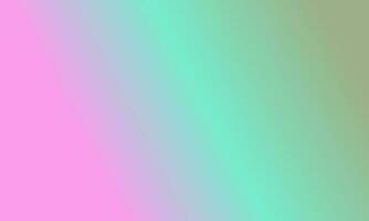 Design simple sage green,cyan and pink gradient color illustration background photo