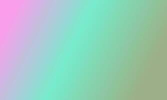 Design simple sage green,cyan and pink gradient color illustration background photo