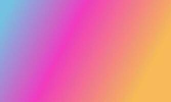 Design simple orange,blue and pink gradient color illustration background photo