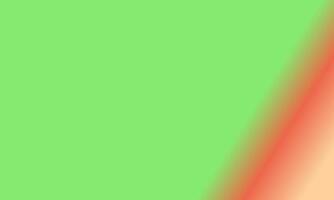 Design simple peach,green and red gradient color illustration background photo