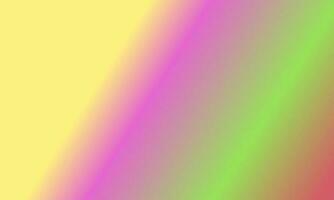 Design simple green,red,yellow and pink gradient color illustration background photo