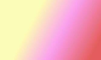 Design simple pastel yellow,red and pink gradient color illustration background photo