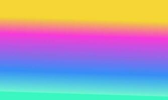 Design simple cyan,blue,yellow and pink gradient color illustration background photo