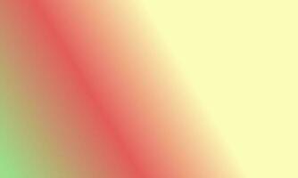 Design simple pastel yellow,red and green gradient color illustration background photo