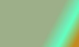 diseño sencillo sabio verde, cian y naranja degradado color ilustración antecedentes foto