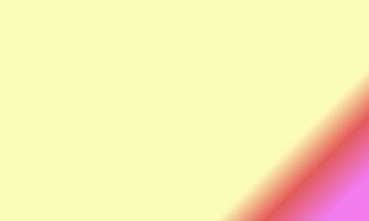 Design simple pastel yellow,red and pink gradient color illustration background photo