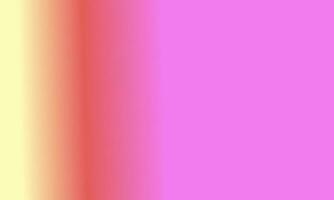 Design simple pastel yellow,red and pink gradient color illustration background photo