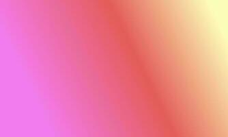 Design simple pastel yellow,red and pink gradient color illustration background photo