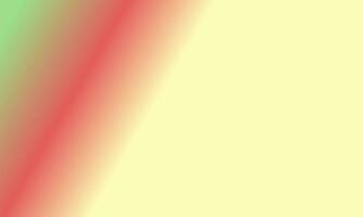 Design simple pastel yellow,red and green gradient color illustration background photo