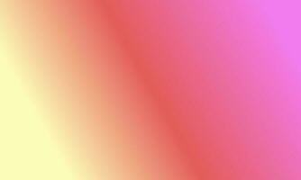 Design simple pastel yellow,red and pink gradient color illustration background photo