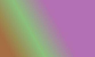 Design simple green,pink and brown gradient color illustration background photo