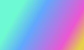 Design simple cyan,blue,yellow and pink gradient color illustration background photo
