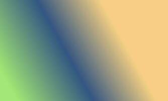 Design simple navy blue,peach and green gradient color illustration background photo