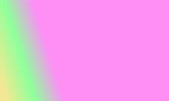 Design simple pink,yellow and green gradient color illustration background photo