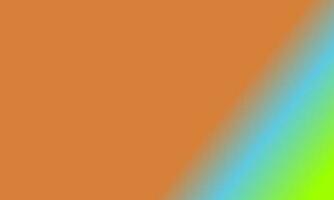 Design simple highlighter green,blue and orange gradient color illustration background photo