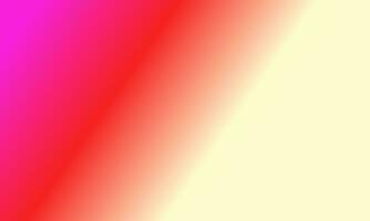 Design simple Lemonchiffon yellow,pink and red gradient color illustration background photo