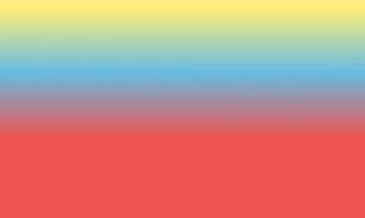 Design simple pastel yellow,blue and red gradient color illustration background photo