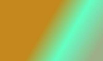 Design simple sage green,cyan and orange gradient color illustration background photo