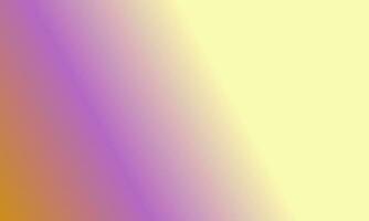 Design simple pastel yellow,purple and brown gradient color illustration background photo