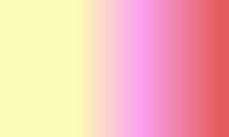 Design simple pastel yellow,red and pink gradient color illustration background photo