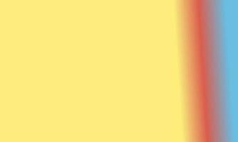 Design simple pastel yellow,blue and red gradient color illustration background photo