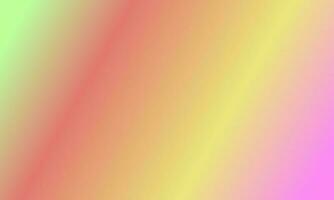 Design simple green,red,yellow and pink gradient color illustration background photo