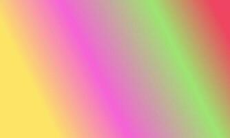 Design simple green,red,yellow and pink gradient color illustration background photo