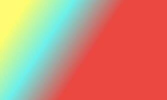 Design simple red,blue and yellow gradient color illustration background photo